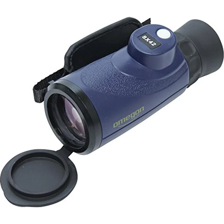 Omegon Seastar 8x42 Monokular mit Kompass, lichtstark und robust für Outdoor-Abenteuer – Bild 1