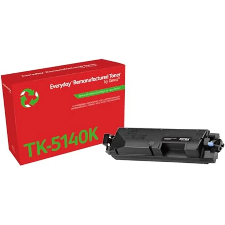 Xerox Everyday Kyo TK-5140K, Toner Schwarz mit niedrigen Seitenkosten und lebenslanger Gewährleistung