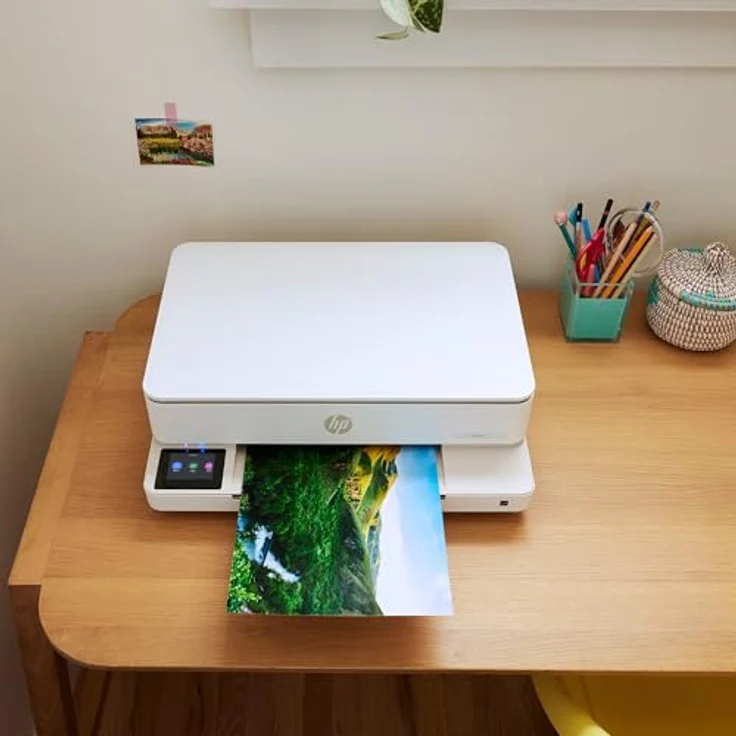 HP ENVY 6132e Multifunktionsdrucker, Wireless-Druck, Farbscannen, beidseitiges Drucken, randlose Fotos – Bild 9