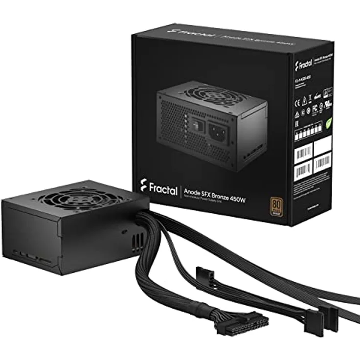 Fractal Design Anode SFX Bronze 80+ Certified Quiet 450W Power Supply