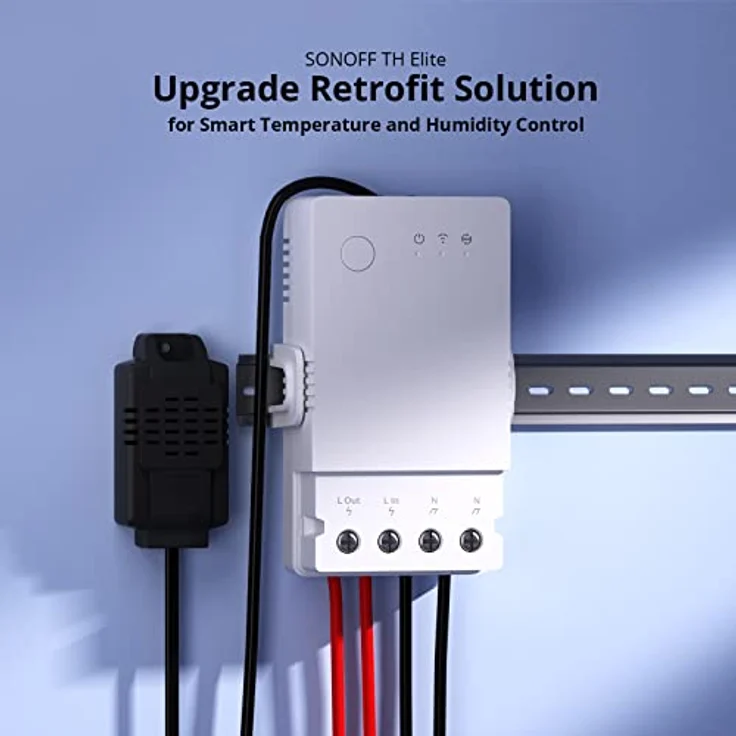 Sonoff Smart Switch TH16 (THR316) Origin R3 1 Kanal 16A Schaltaktor WLAN – Bild 4