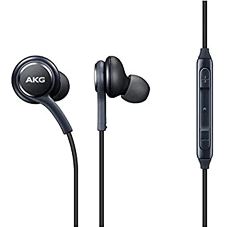 Offizieller Galaxy S8 / S8 + In-Ear Kopfhörer [EO-IG955BSEGWW], Fone-Stuff - abgestimmt von AKG, Fernbedienung + Mikrofon Freisprecheinrichtung - titangrau – Bild 2
