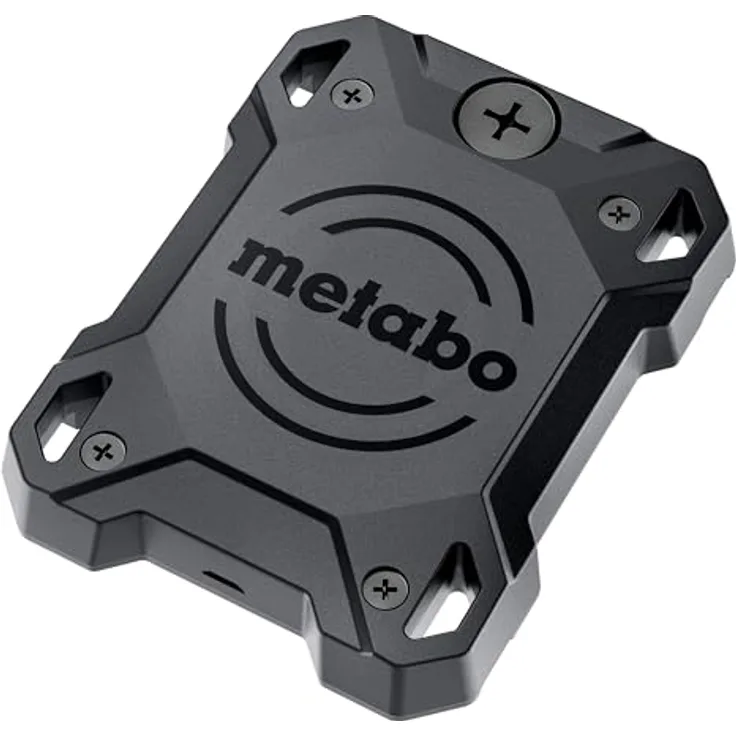 Metabo Tracker Pro, Ortungsgerät für Werkzeuge, IP67 Schutz, iOS/Android, 58 x 45 x 9 mm, mit Signalton, 3 Jahre Batterielaufzeit