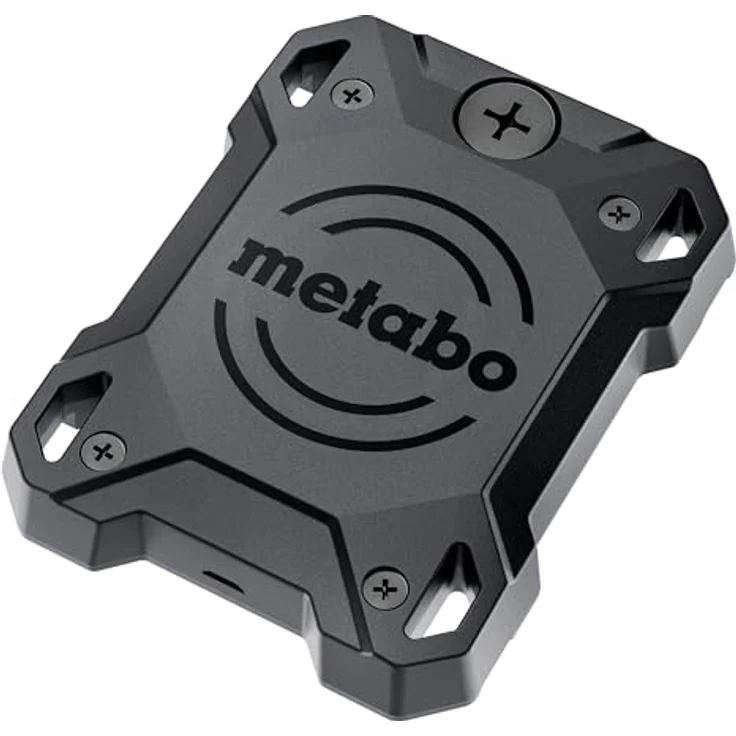 Metabo Tracker Pro, Ortungsgerät für Werkzeuge, IP67 Schutz, iOS/Android, 58 x 45 x 9 mm, mit Signalton, 3 Jahre Batterielaufzeit – Bild 1