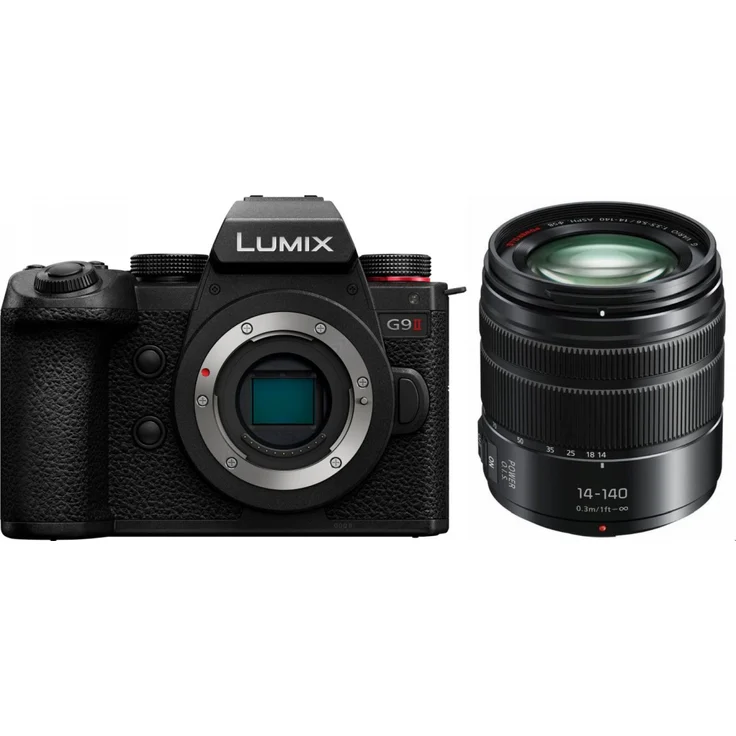 Panasonic Lumix G9 II Gehäuse + Lumix G Vario 14-140mm f3,5-5,6 II OIS