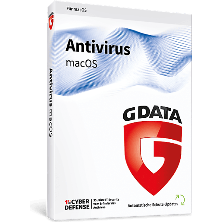 GDATA Antivirus Mac, High-Performance-Schutz für 1 Gerät, Echtzeitschutz gegen Malware und Phishing-Angriffe, Multiplattform