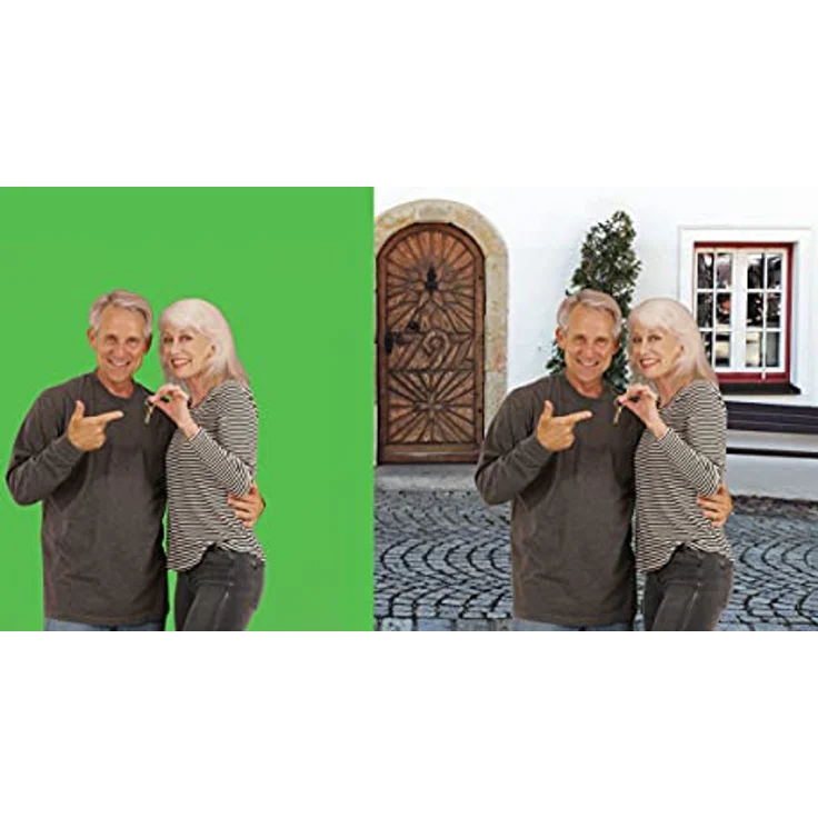 Celexon Rollo Chroma Key Green Screen 200 x 190cm – Bild 8