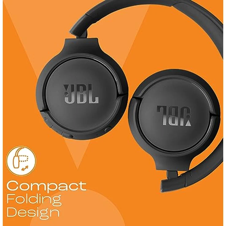 JBL Tune 520BT Kabellose Kopfhörer Schwarz One Size, Bluetooth, Bügelkopfhörer, Dynamisch, Ohraufliegend, Kabellos – Bild 8