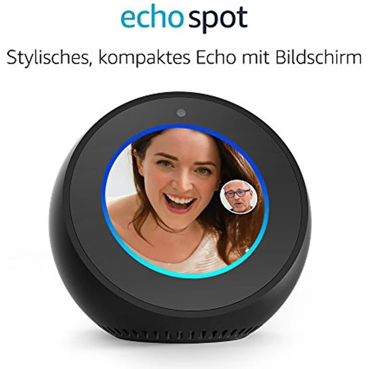 Amazon Echo Spot, Smarter Wecker mit Alexa - Schwarz - Preisvergleich – Bild 5
