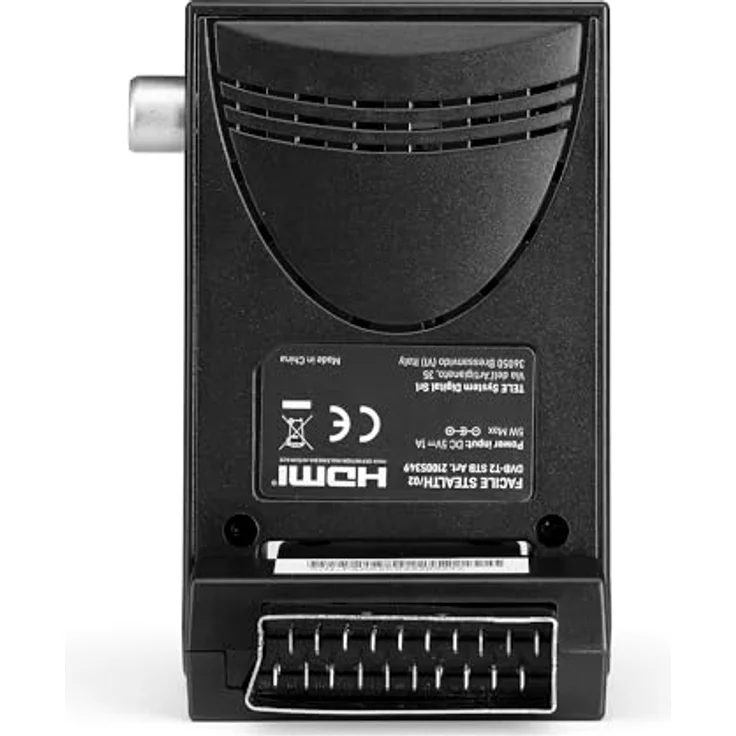 TELE System Mini Stealth, digitaler terrestrischer Decoder mit USB-Mediaplayer und HDMI-Ausgang, Autoscan und LCN-Funktion – Bild 4