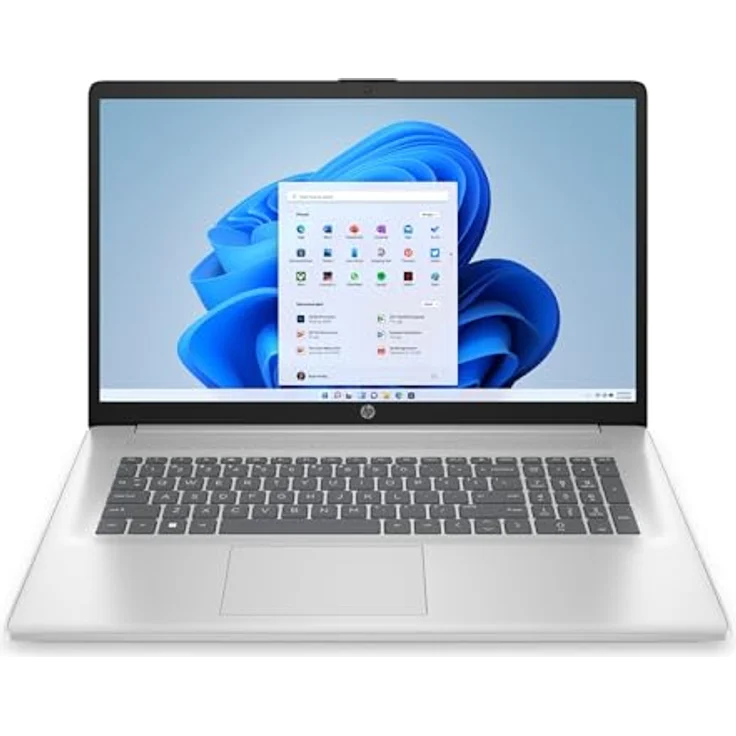 HP 17-cn3676ng 17 Zoll Notebook Full HD Intel Core Ultra i7 1355U 16 GB DDR4 RAM 1 TB M.2 SSD Windows 11 Home – Bild 1