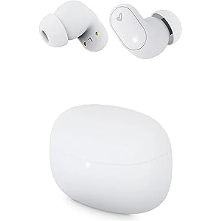 Energy Sistem Urban Beat, Bluetooth In-Ear Headset in Weiß, spritzwasserfest nach IPX4, Bluetooth 5.3, integriertes Mikrofon, bis zu 5 Stunden Akkulaufzeit – Bild 1