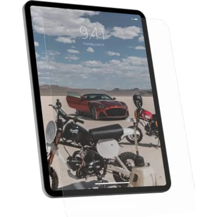 Urban Armor Gear UAG PLUS Tempered Glass Displayschutzfolie Apple iPad 10.9 Panzerglas (10. Generation - 2022) [9H zweifach gehärtetes Glas, Anti-Fingerabdruck, 0,2mm, Ultra klar]
