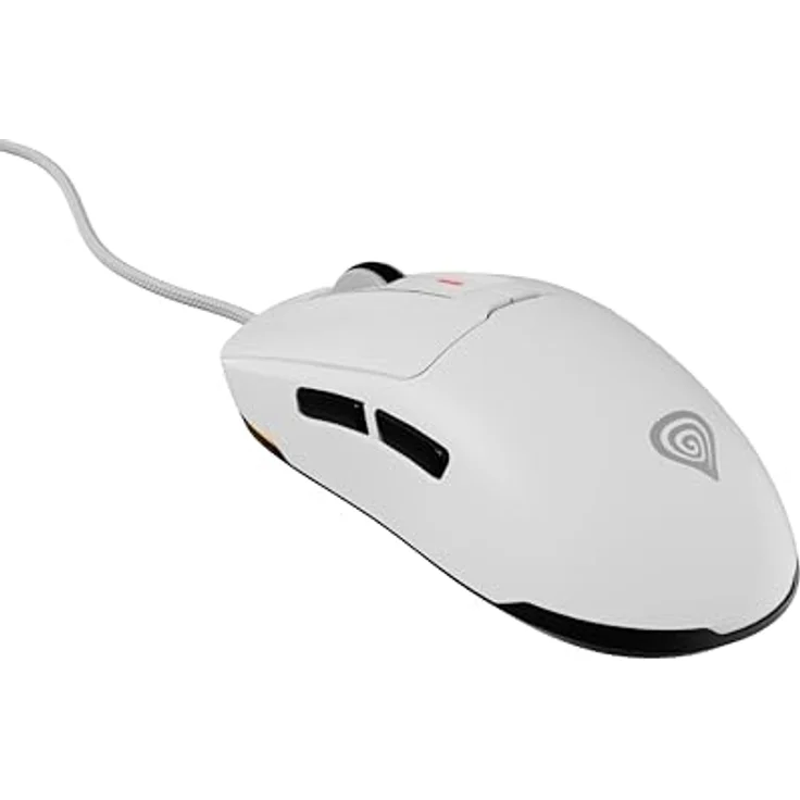 Genesis Maus NMG-2190, Weiß, 12.000 DPI - Mehrfarbige Maus der Marke Genesis mit beeindruckender Präzision – Bild 3