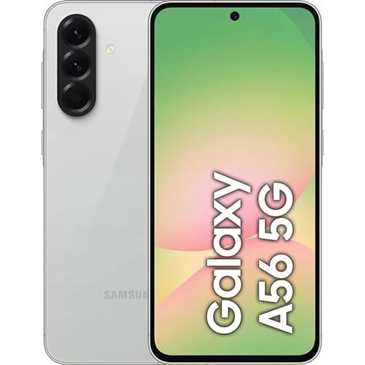 Samsung Galaxy A56 5G 8GB/128GB Awesome Light Grey Dual-SIM Smartphone – Bild 5