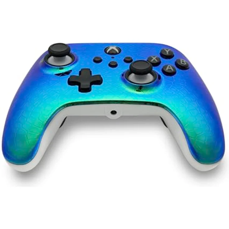 PowerA Advantage Kabelgebundener Controller Raptor Chrome (Xbox Series X), ergonomisches Gamepad mit 3 m USB-C-Kabel, erweiterbaren Gaming-Tasten und Doppel-Vibrationsmotoren – Bild 8