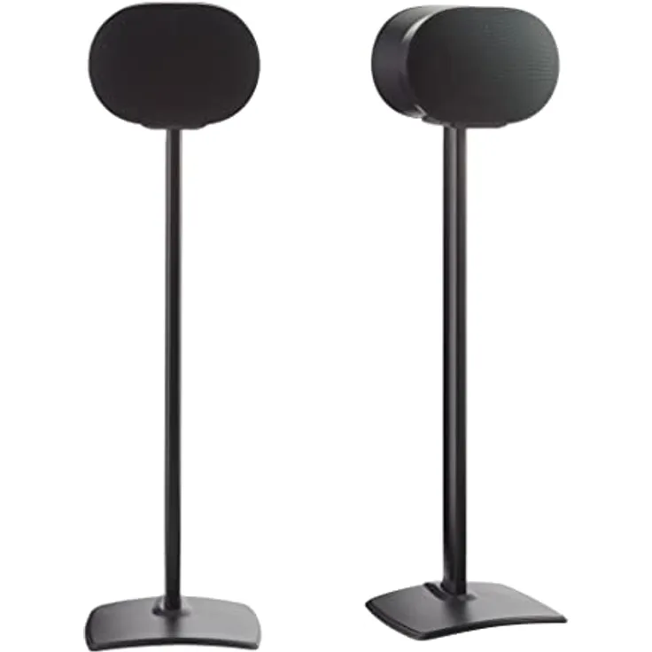 Sanus Lautsprecherständer für Sonos Era 300™ (Paar) – WSSE32-B2, optimale Hörhöhe und elegantes Kabelmanagement, schwarz