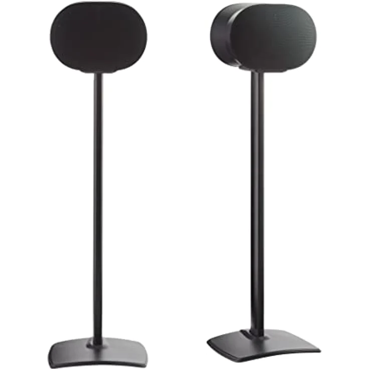 Sanus Lautsprecherständer für Sonos Era 300™ (Paar) – WSSE32-B2, optimale Hörhöhe und elegantes Kabelmanagement, schwarz – Bild 1