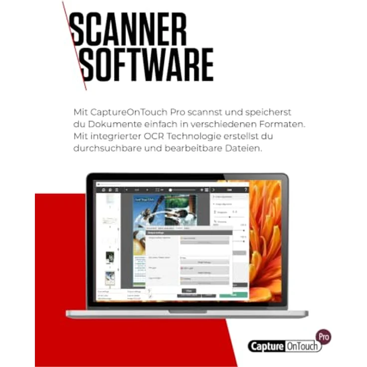 Canon DR-C360, Kompakter A4 Dokumentenscanner mit 60ppm, Duplex-Scanning, 100 Blatt ADF, USB-C 3.2 – Bild 5