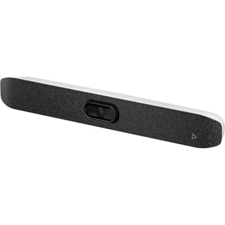 Poly Studio V12, USB Video Bar mit 4K Ultra HD, 5x Digitalzoom und KI-Audio-Technologien, Weiß – Bild 2
