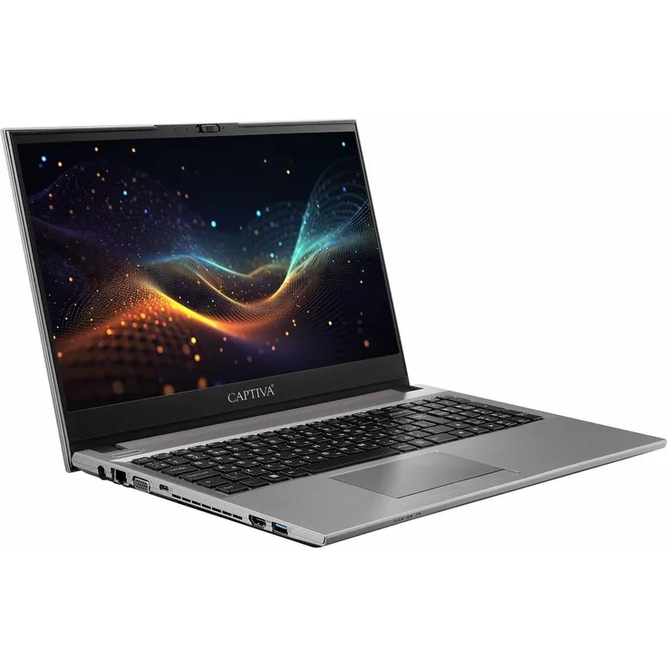 Captiva Power Starter I81-298, Notebook mit Intel Core i7, 16 GB RAM, 1 TB SSD, 15,6 Zoll FHD, Iris Xe Graphics, Silber