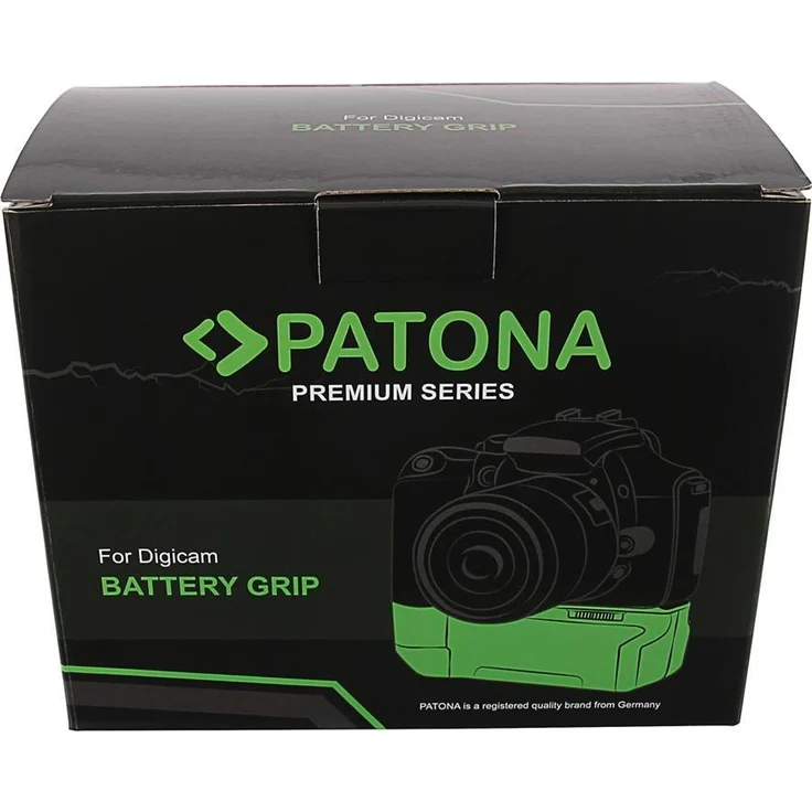 Patona Premium Handgriff GB-XT4 HG-XT4 für Fuji X-T4, Batteriegriff mit Arca Swiss Kompatibilität, Aluminium / Kunststoff, 82g