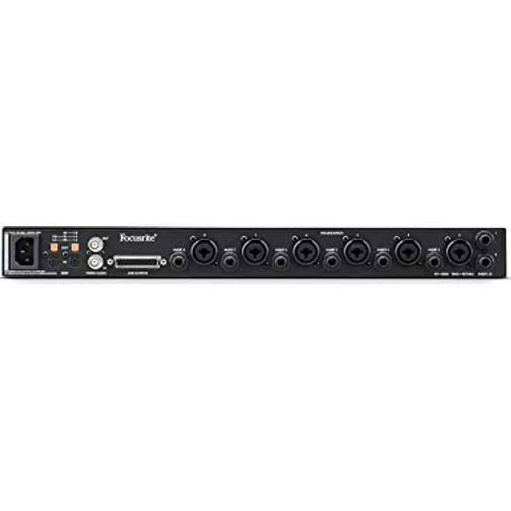 Focusrite Clarett+ OctoPre ADAT-Mikrofonvorverstärker mit acht Ins/Outs in professioneller Qualität für die Musikproduktion, mit hoher Dynamik, niedrigstem Rauschen und analoger Air-Funktion – Bild 3