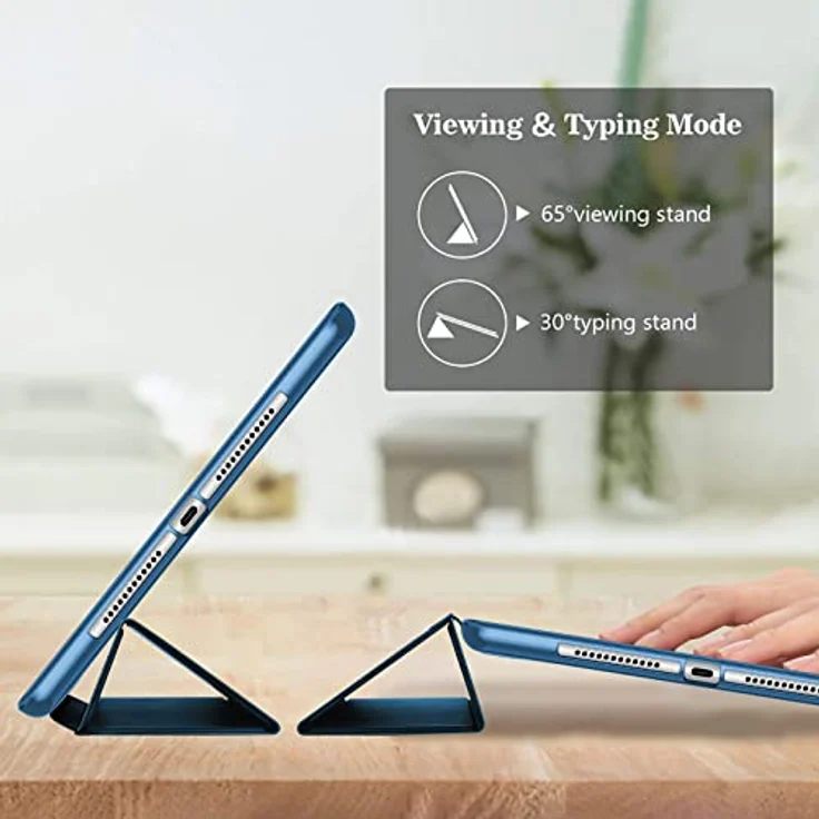 ProCase Soft Hülle für iPad 9.7 Zoll 6./5. Generation, Air 1/2 - Weiche TPU Schutzhülle mit Auto Schlaf/Wach-Funktion, Teal – Bild 4