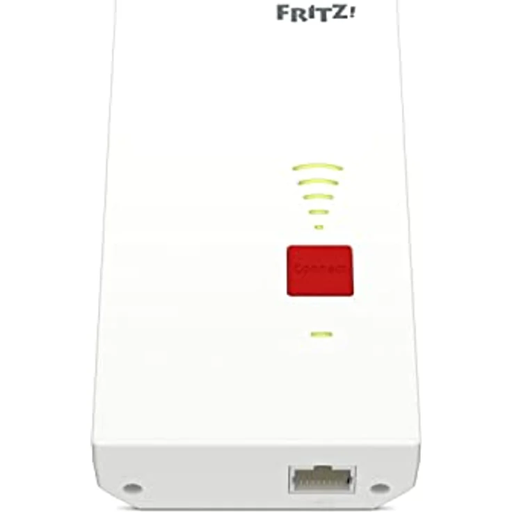 AVM FRITZ!Repeater 2400 International, WLAN Mesh Repeater N+AC, Dual Band, bis zu 1.733 MBit/s (5 GHz) & bis zu 600 MBit/s (2,4 GHz), Access Point, 1 Gigabit LAN, WPS – Bild 2