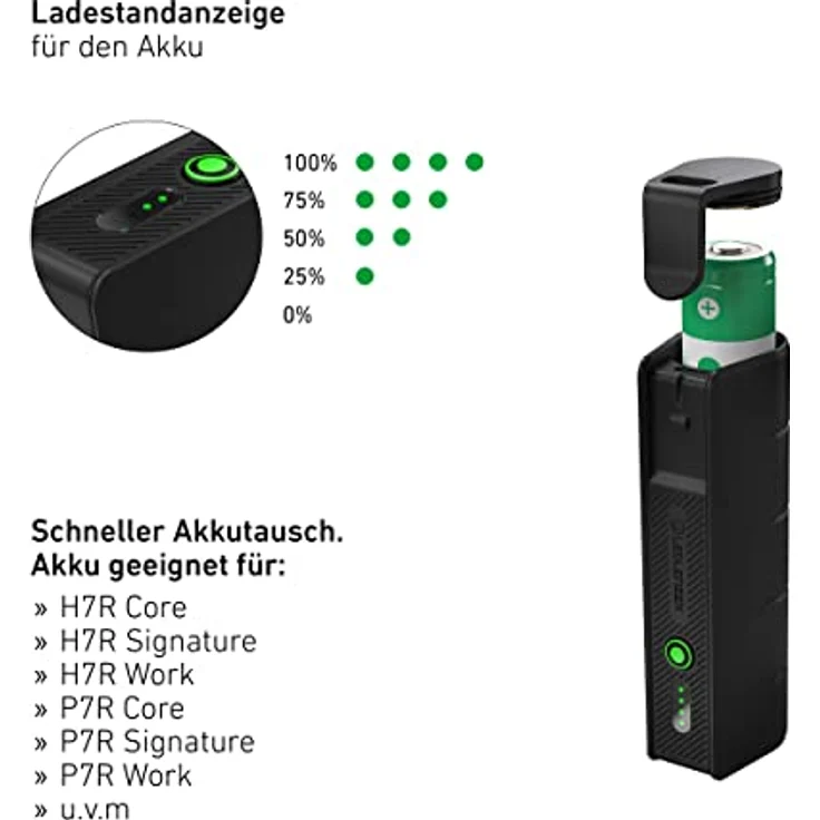 Ledlenser Flex5 Powerbank, 6-in-1-Powerbank, Kurze Ladezeit, 21700-Akku enthalten, Kurzschluss-sicher, Lange Lebenszeit durch austauschbaren Akku – Bild 5