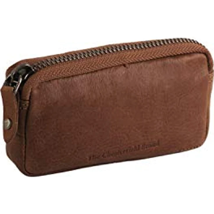 The Chesterfield Brand Leder Schlüsseletui Corey, Cognac, mit RFID-Blocker und zwei Schlüsselringen, 11,5 x 6 x 2 cm – Bild 1