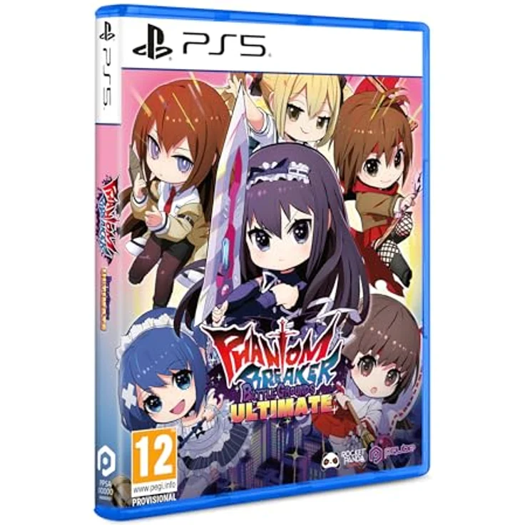 PQube Phantom Breaker: Battlegrounds Ultimate D1 Edition, PS5-Spiel mit überarbeitetem Gameplay, Online-Coop und remastertem Soundtrack – Bild 1