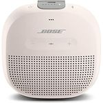 Bose SoundLink Micro Bluetooth speaker: kleiner tragbarer, wasserdichter Lautsprecher mit Mikrofon, Weiß