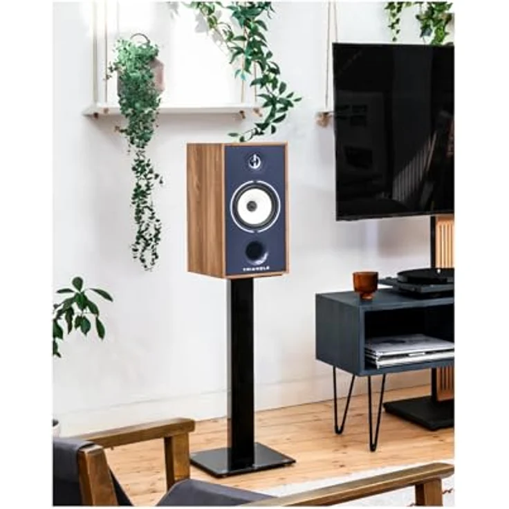 TRIANGLE BOREA BR04 Hi-Fi-Regallautsprecher, 110W Leistung, 90 dB/W/m, tiefere Bässe, vielseitig für Musik und Heimkino, Blau (Paar) – Bild 2