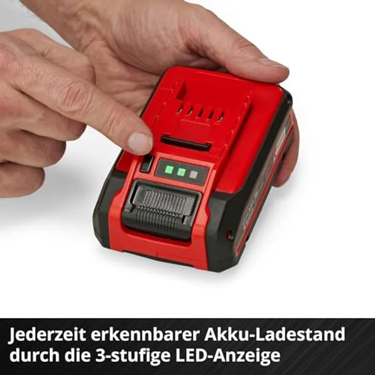 Einhell Original Power X-Change Plus Akku (18 V, Li-Ion, universell verwendbar, Twin-Pack, ohne Ladegerät) – Bild 4