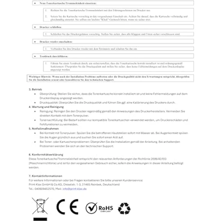 Print-Klex Tonerkartusche schwarz, kompatibel für Canon I-Sensys LBP2900/3000, XL mit 3.000 Seiten – Bild 4