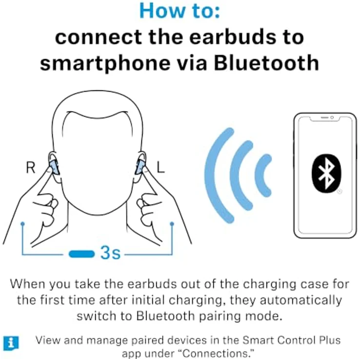 SENNHEISER Momentum True Wireless 5, In-ear Kopfhörer mit Geräuschunterdrückung, 40 Stunden Akkulaufzeit, Bluetooth, Lavender – Bild 10