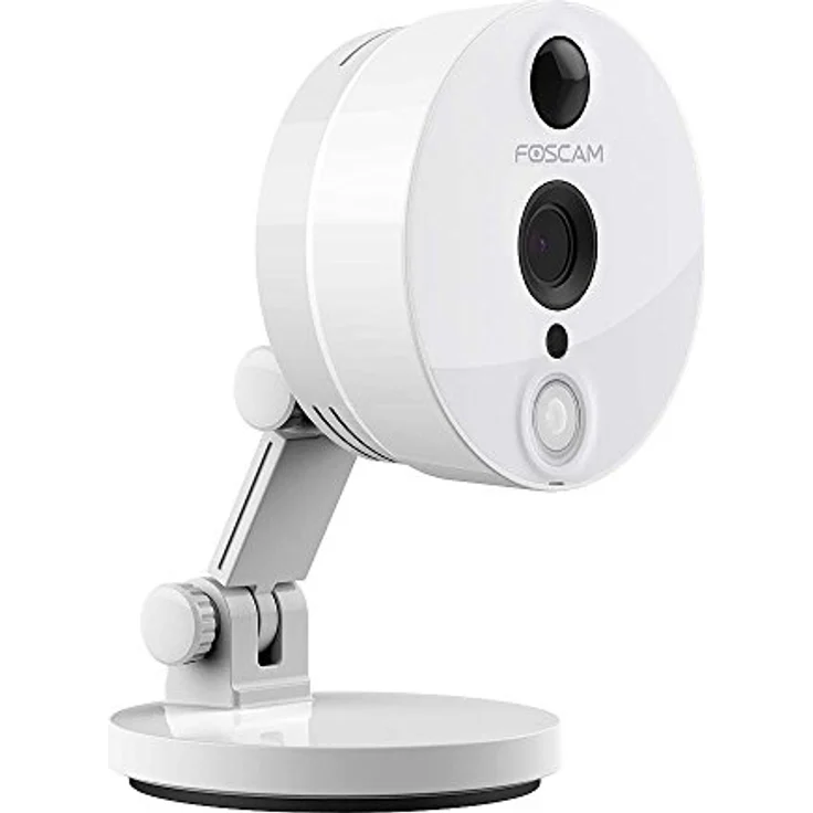 Foscam C2 Full HD 2MP IP WLAN Kamera - Überwachungskamera mit Infrarot-Sensor (PIR), MicroSD-Kartenslot, Bewegungserkennung, 2-Wege-Audio-Übertragung - Weiß – Bild 2