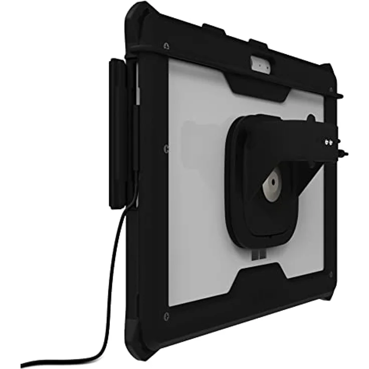 The Joy Factory aXtion Go MP Tasche für Surface Pro 9 (CWM344MP), stoßfeste Militärqualität, verstellbare Handschlaufe, schwarz. – Bild 3