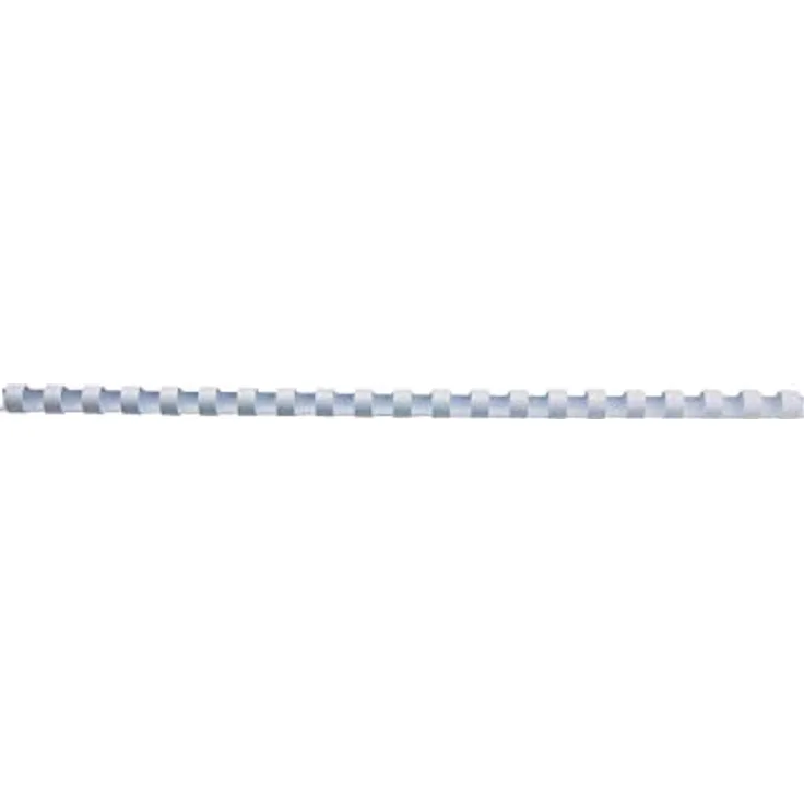 CombBind Plastikbinderücken 8mm, weiß, 100 Stück - Preisvergleich