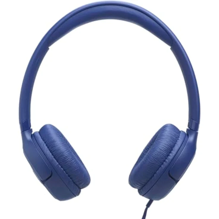 JBL Tune 530, kabelgebundene On-Ear-Kopfhörer mit Mikrofon, JBL Pure Bass Sound, EQ-Voreinstellungen, faltbarem Design und verwicklungsfreiem Kabel, Blau – Bild 5