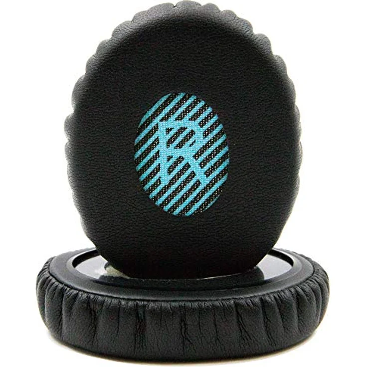 MMOBIEL Ohrpolster Ear Pads Ersatz kompatibel mit Bose Sound link On-Ear Headset OE OE2 OE2i SoundTrue (Schwarz/Blau) – Bild 3