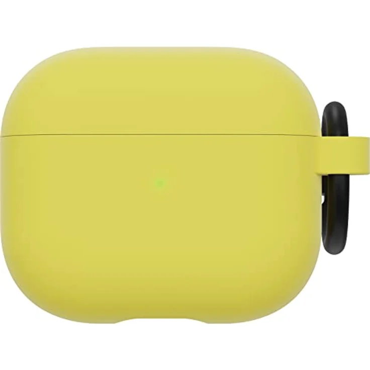 OtterBox Soft Touch Kopfhörer Hülle für AirPods 3. Gen 2021, Gelb - Stoßfeste, Sturzsichere, Ultraflache Schutzhülle mit Kratz- und Abriebfestigkeit, inklusive Karabiner – Bild 2