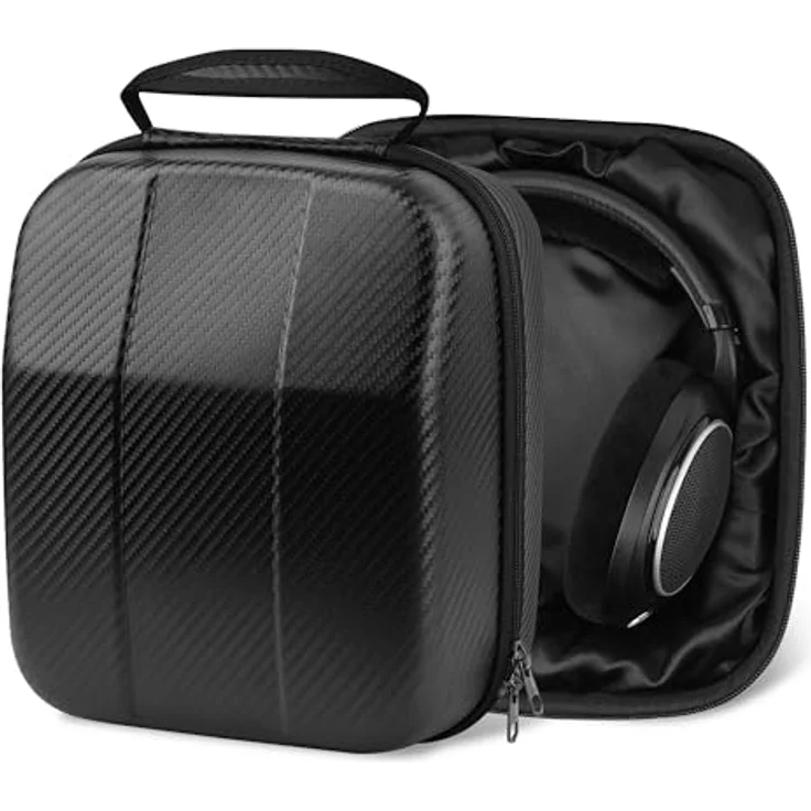 Geekria Tasche Kopfhörer für HD599, HD598CS, HD280PRO, AKG K167, K540, Beyerdynamic DT 880, DT 880 pro, Schutztasche für Headset Case, Hard Tragetasche – Bild 2
