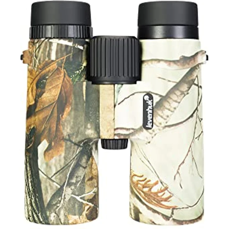 Levenhuk Levenhuk Fernglas 10x42 Camo Maple, robustes Jagdfernglas mit Camouflage-Design – Bild 7