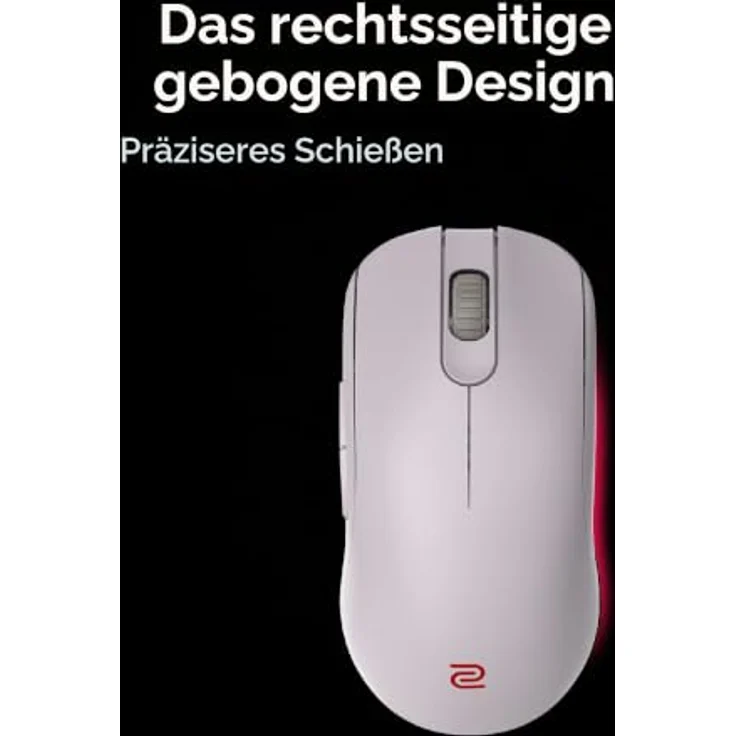 BenQ ZOWIE FK1-DW (Large) 4K Wireless Gaming Maus, 80 Stunden Akkulaufzeit, graue Limited Edition, für Esports – Bild 7