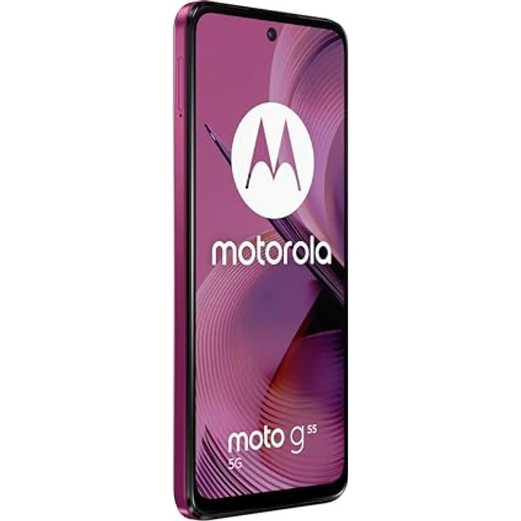 Motorola moto g55 5G Smartphone, 256 GB Speicherplatz, 50 MP Kamera, veganem Kunstleder Design – Bild 2
