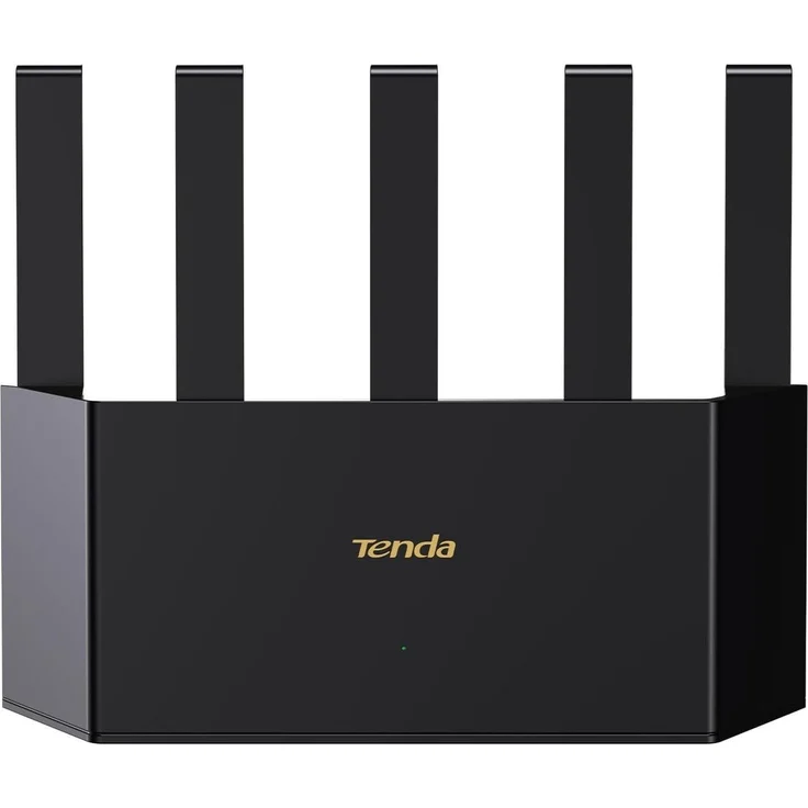 Tenda WRL Router 3000Mbps Dual Band TX12L Pro, Wi-Fi 6, fünf Antennen, Schwarz