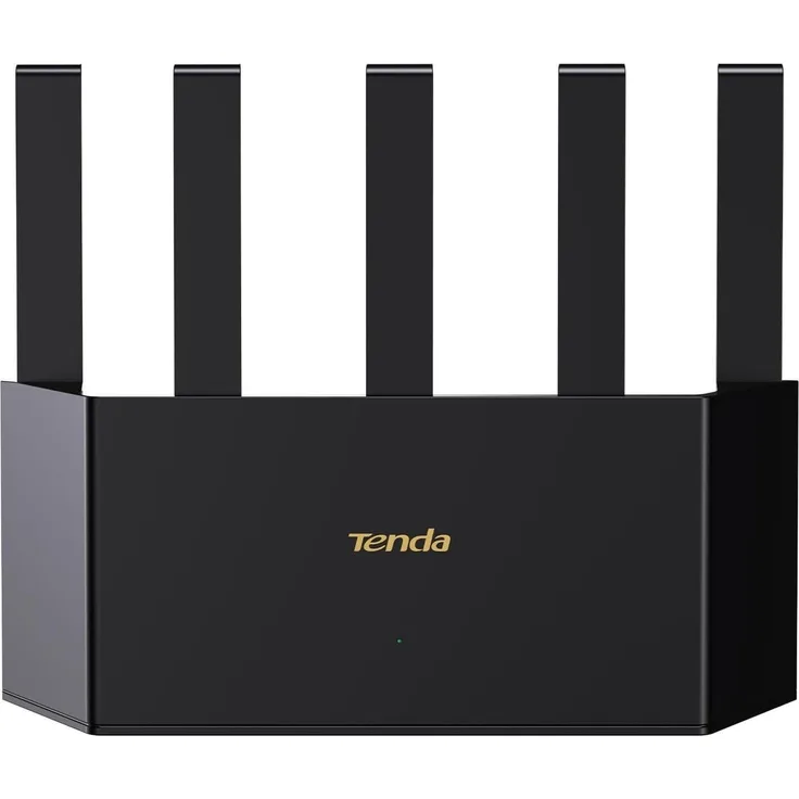 Tenda WRL Router 3000Mbps Dual Band TX12L Pro, Wi-Fi 6, fünf Antennen, Schwarz