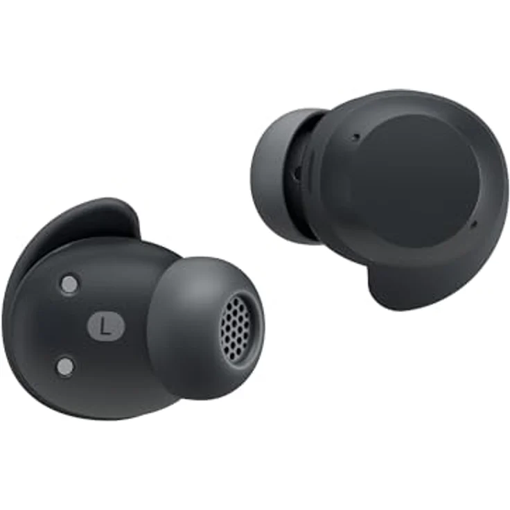 LG xboom Buds Plus, In-Ear Bluetooth Kopfhörer mit Active Noise Cancelling, IPX4-Spritzwasserschutz, Schwarz – Bild 4